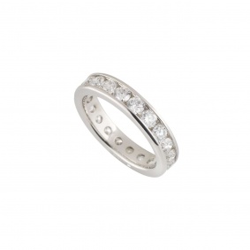 Platinum Diamond Full Eternity Ring 2.00ct G-H/VS